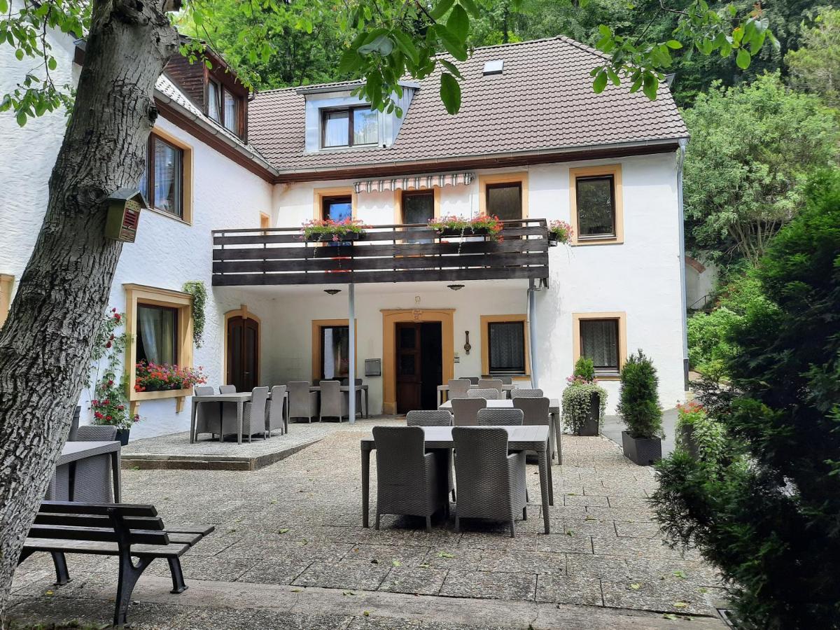 Hotel Pension Blüchersruh Bad Berneck im Fichtelgebirge Dış mekan fotoğraf